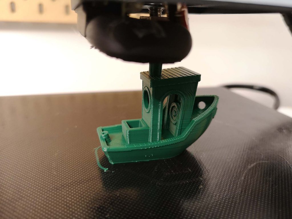 Benchy end result