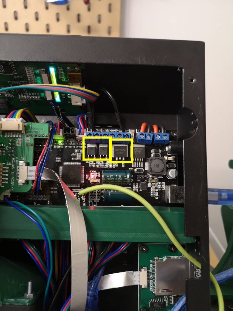 On-board mosfet